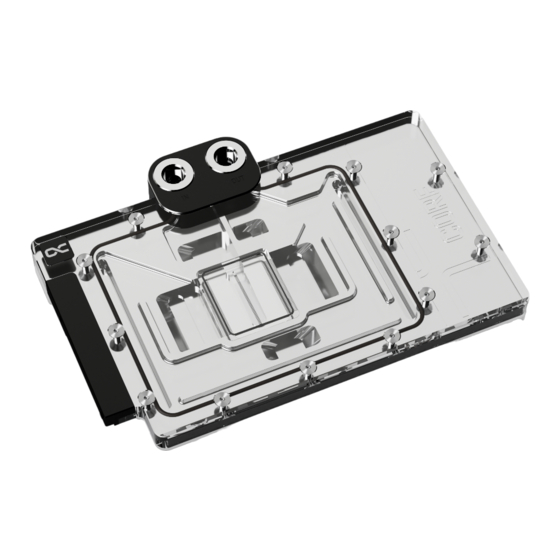 Alphacool Core Geforce RTX 4090 Strix + TUF Quick Start Manual