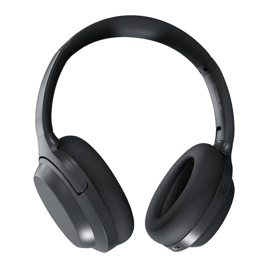 TREBLAB Z7 Pro - Active Noise Canceling Headphones Manual