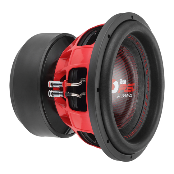 BASSFACE Team RED12/2 Instruction Manual