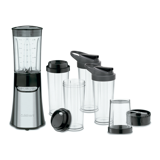 Cuisinart SmartPower CPB-300HK Instruction And Recipe Booklet