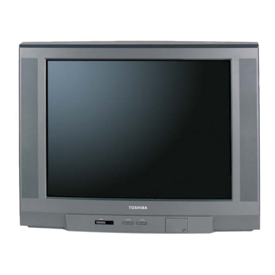 Toshiba 27D46 - 27" CRT TV Specifications