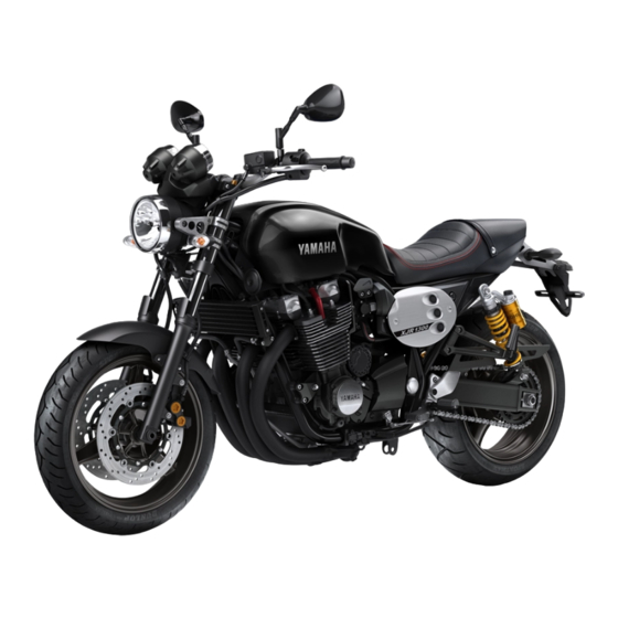 Yamaha XJR1300 Owner's Manual