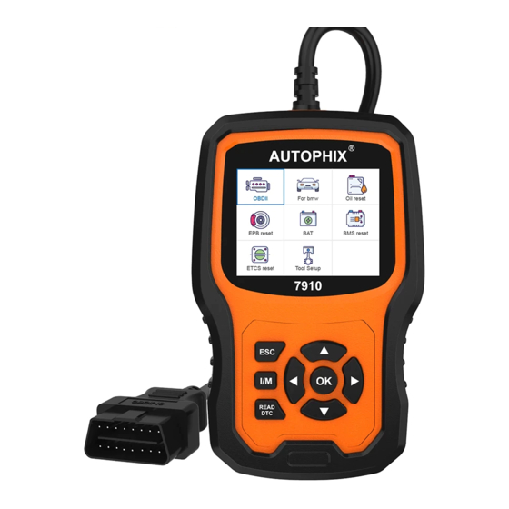 Autophix 7910 User Manual