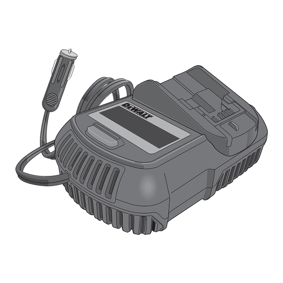 Dewalt 20v battery charger manual sale