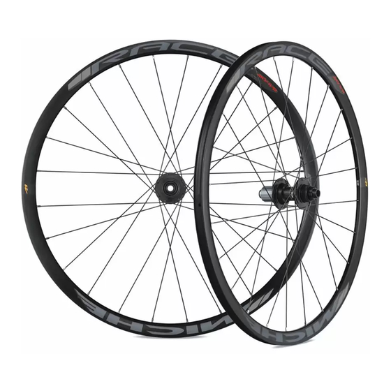 Miche RACE AXY-WP Manual Of Maintenance And Use