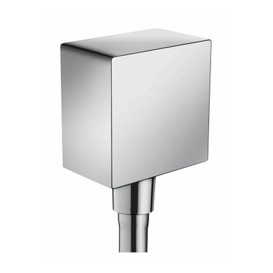 Hans Grohe Fixfit Square 26455000 Assembly Instructions