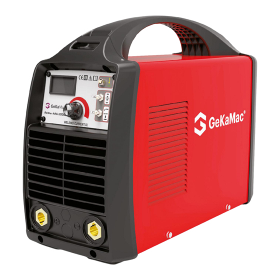 GeKaMac PoWer ARC 200C Manual Instruction