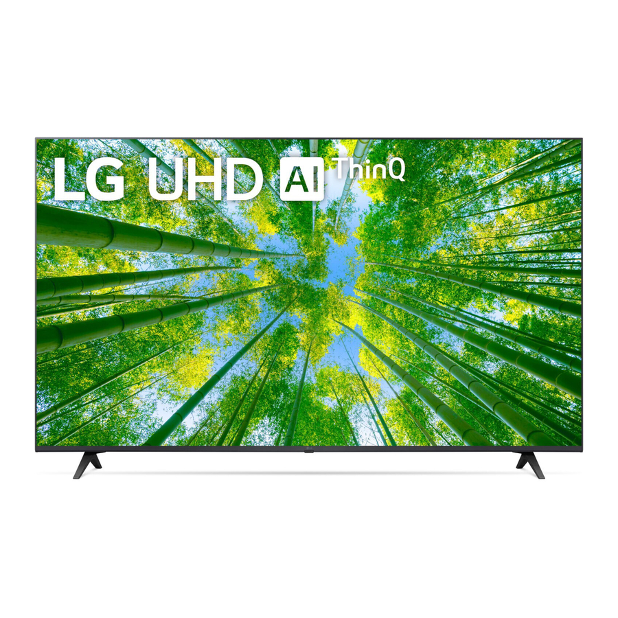 LG UQ8000 (65UQ80009LB) Manual