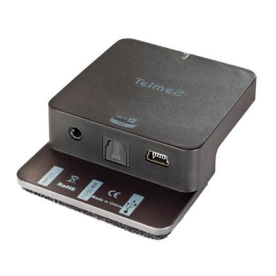 Telme2 TosBlue-X Installation And User Manual