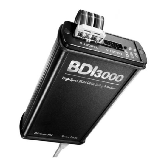 Abatron BDI3000 User Manual