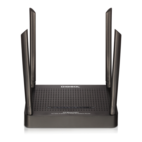 Digisol DG-BR5400QAC User Manual