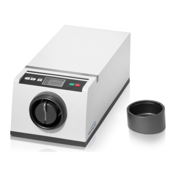 Retsch XRD-Mill McCrone Manual
