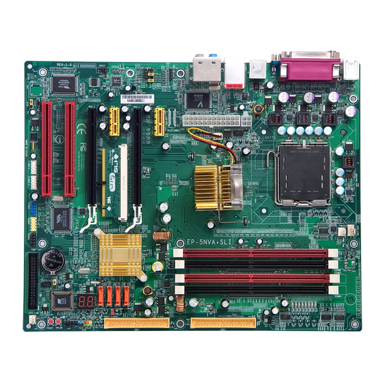 EPOX EP-5NVA+SLI ATX Intel Motherboard Manuals