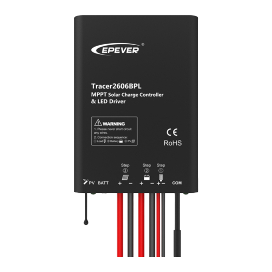 Epever Tracer BPL Series Quick Start Manual