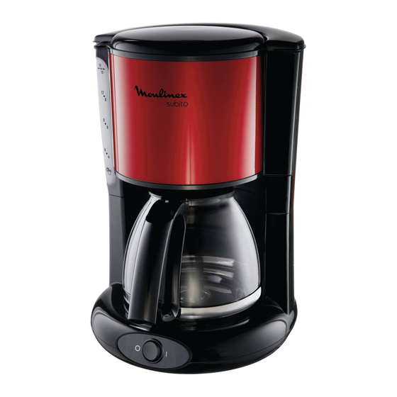 Moulinex Subito FG360D Manual