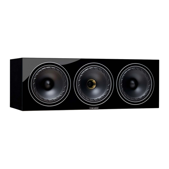Fyne Audio F57SP-6 Information Manual