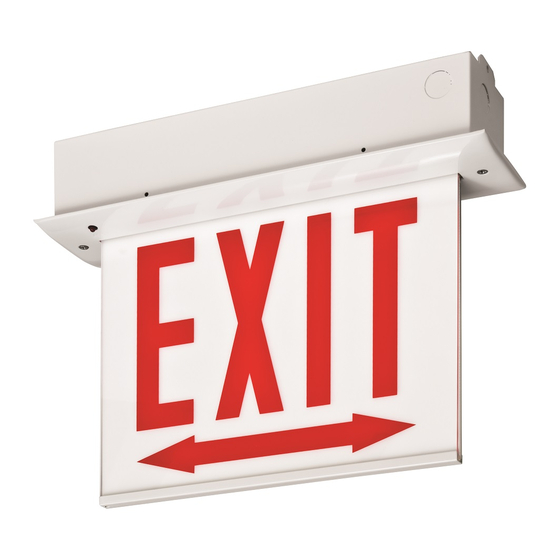 Acuity Brands Lithonia Lighting EDGRC 1 RW CH3 Installation Instructions Manual