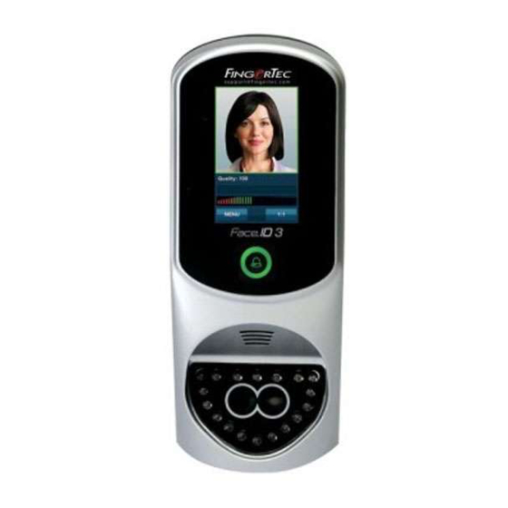 FingerTec Face ID3 Installation Manual