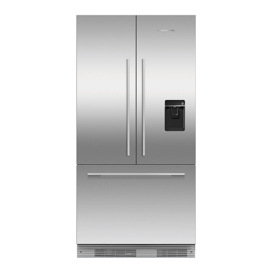 Fisher & Paykel ActiveSmart RS36A72J Installation Instructions Manual