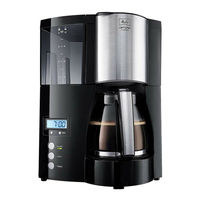 Melitta optima Operating Instructions Manual
