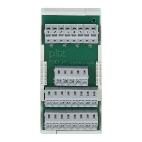 Pilz PSEN i1 Operating Instructions Manual
