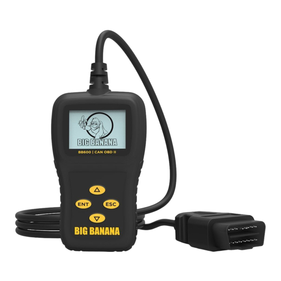 Big Banana BB600 Code Reader Manuals