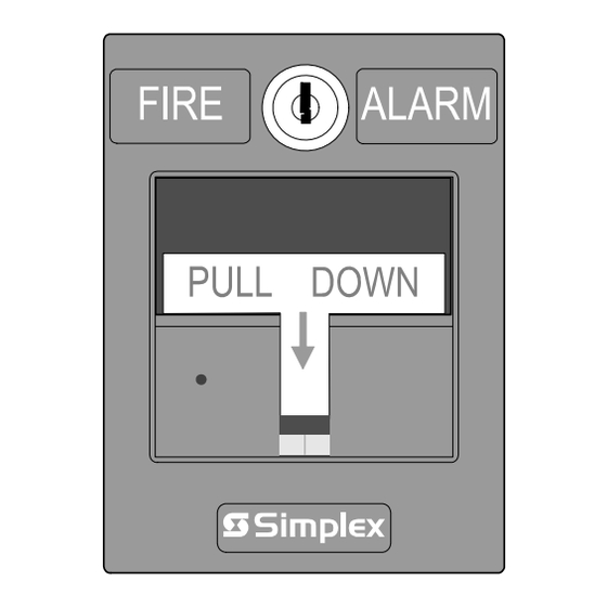 Simplex 4099-9004 Quick Start Manual
