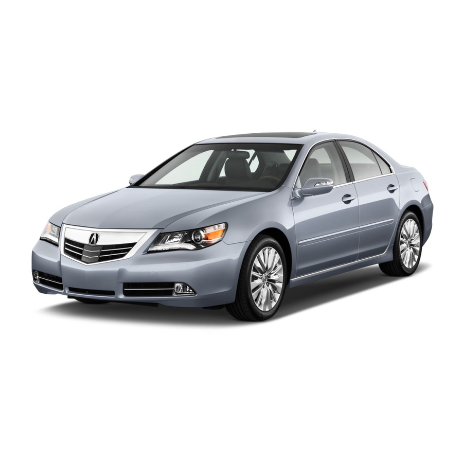 Acura 2006 RL Owner's Manual Content