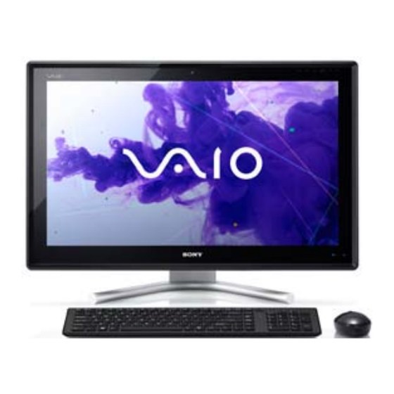 Sony VAIO VPCL235FX/B Manuals