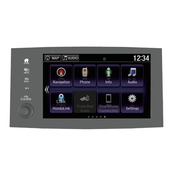 Honda RIDGELINE 2023 Navigation Manual