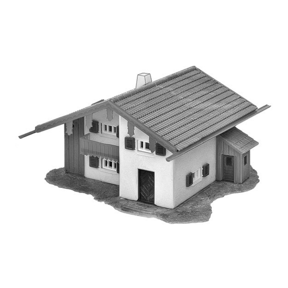 Faller MOUNTAIN CHALET Manual