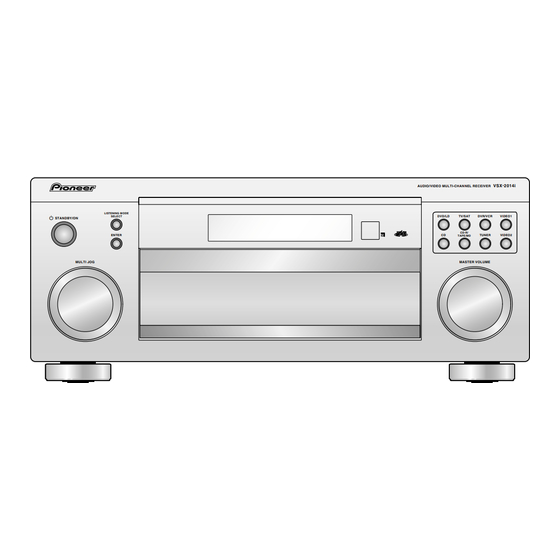 Pioneer VSX-2014i-S Service Manual