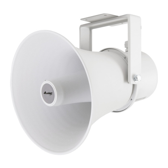 ambient SYSTEM ABT-T2515S Instruction Manual