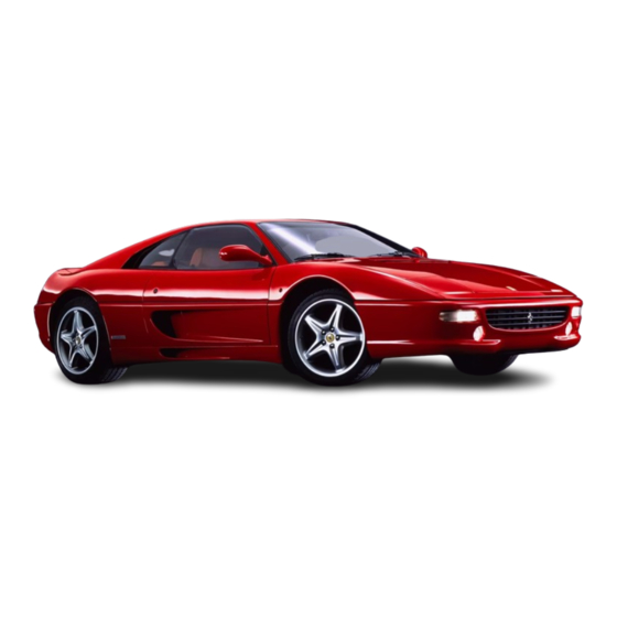 Ferrari F355 berlinetta Owner's Manual