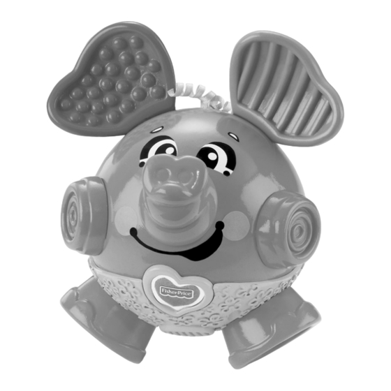 Fisher-Price BOUNCE AND GIGGLE Elephant G6683 User Manual