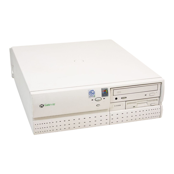Gateway E-3200 Maintaining And Troubleshooting