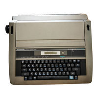 Panasonic KX-R530 - Electronic Typewriter Operating Instructions Manual