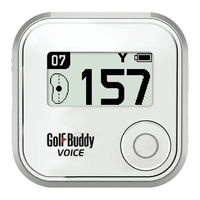 Golf Buddy Voice Quick Start Manual