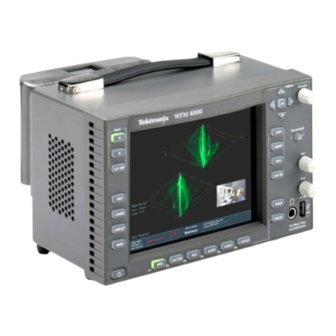 Tektronix WFM4000 System Integration Technical Reference