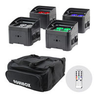 Equinox Systems Colour Raider Uplighter Pack User Manual