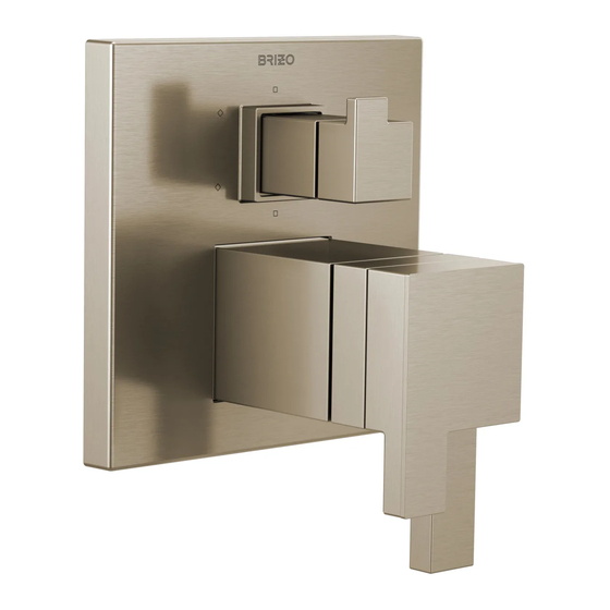 Brizo TempAssure Thermostatic MultiChoice T75580 Installation Instructions Manual