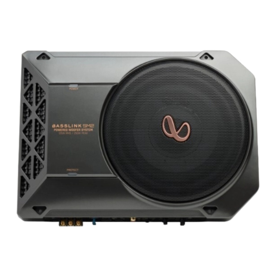 Harman Infinity BassLink SM2 Quick Start Manual