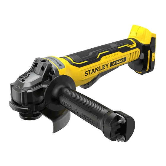 Stanley Fatmax SFMCG700 Original Instructions Manual