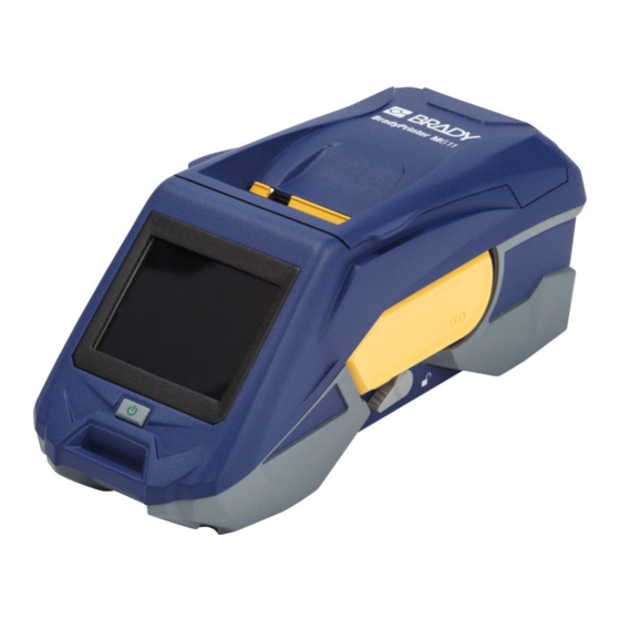 Brady M611 Quick Start Manual
