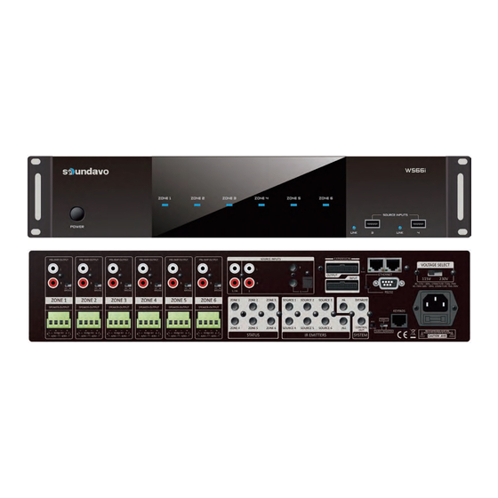 Soundavo WS66i Manual