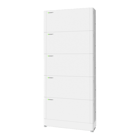 Growatt ALP 5.0L-E2 Quick Installation Manual