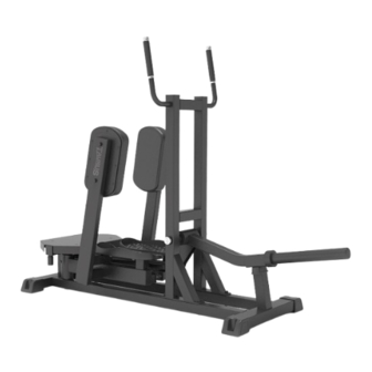 Taurus Standing Hip Abductor IFP Assembly And Operating Instructions Manual