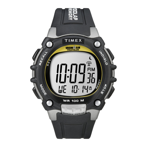 Timex 100 Lap Ironman Triathlon with the FLIX Instructions Manual