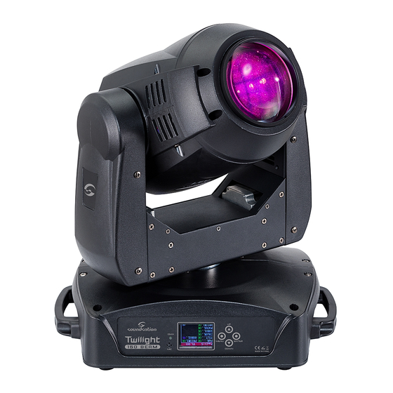 soundsation Twilight 150 Beam Manuals