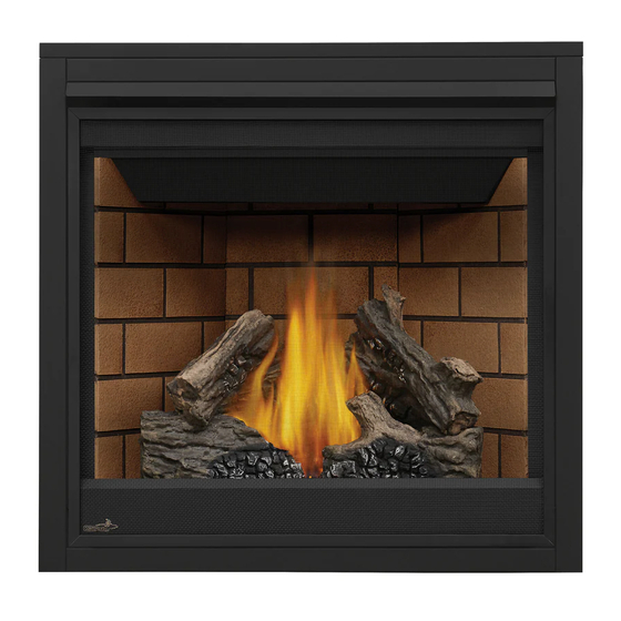 Continental Fireplaces CB36NTR Installation And Operating Instructions Manual